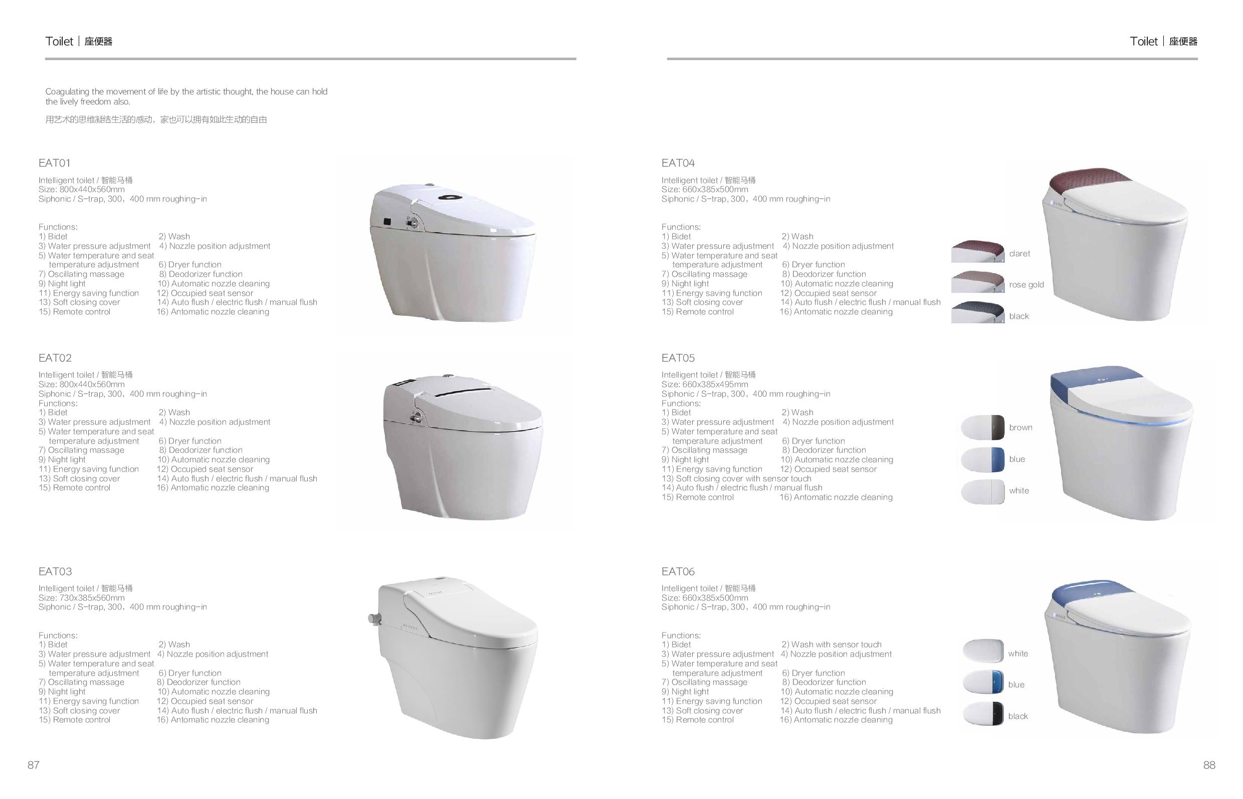 CABINET TOILET BASIN SHOWER SCREEN EM Page 036